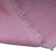 Double Sided Cotton Terry Towel - Pink