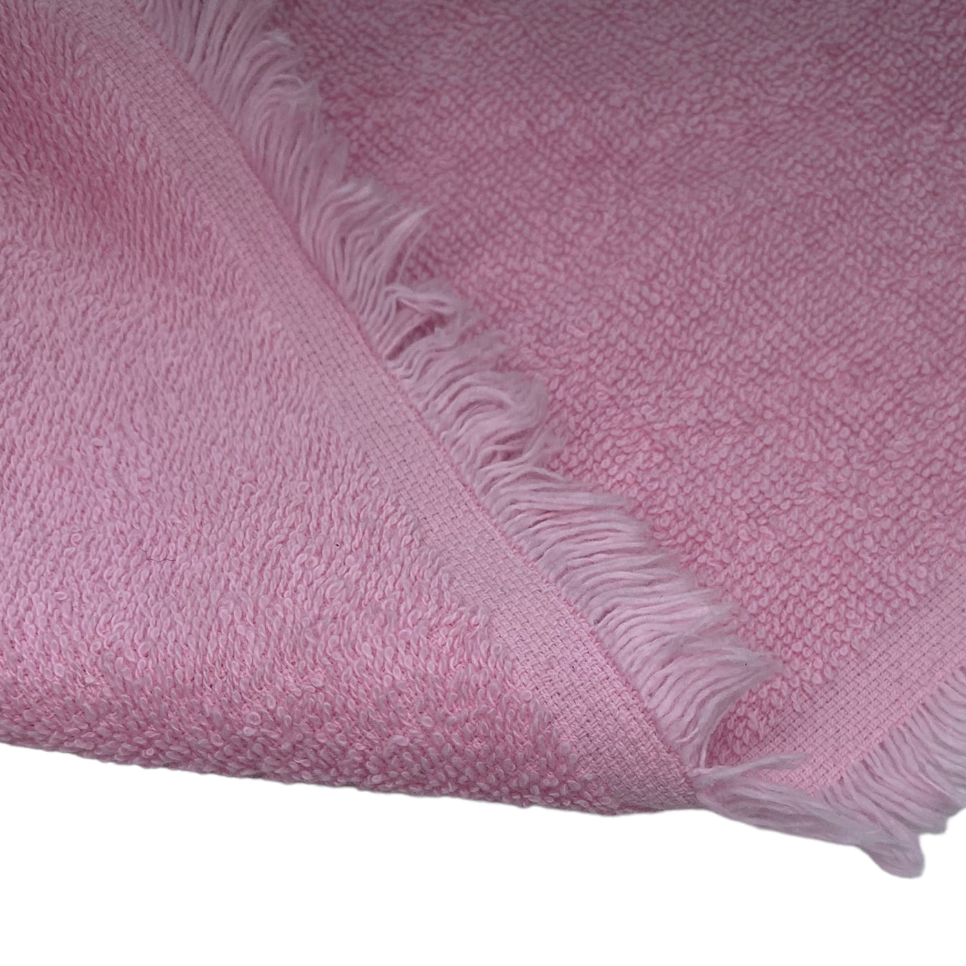Double Sided Cotton Terry Towel - Pink