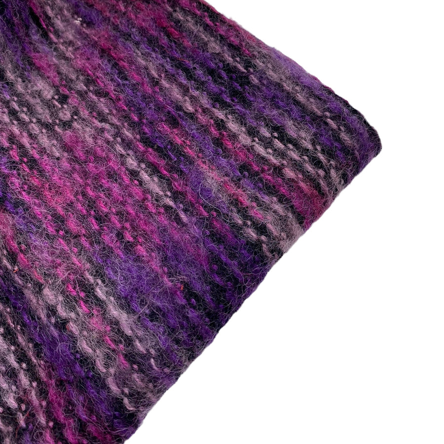 Chenille Mohair Knit - Purple