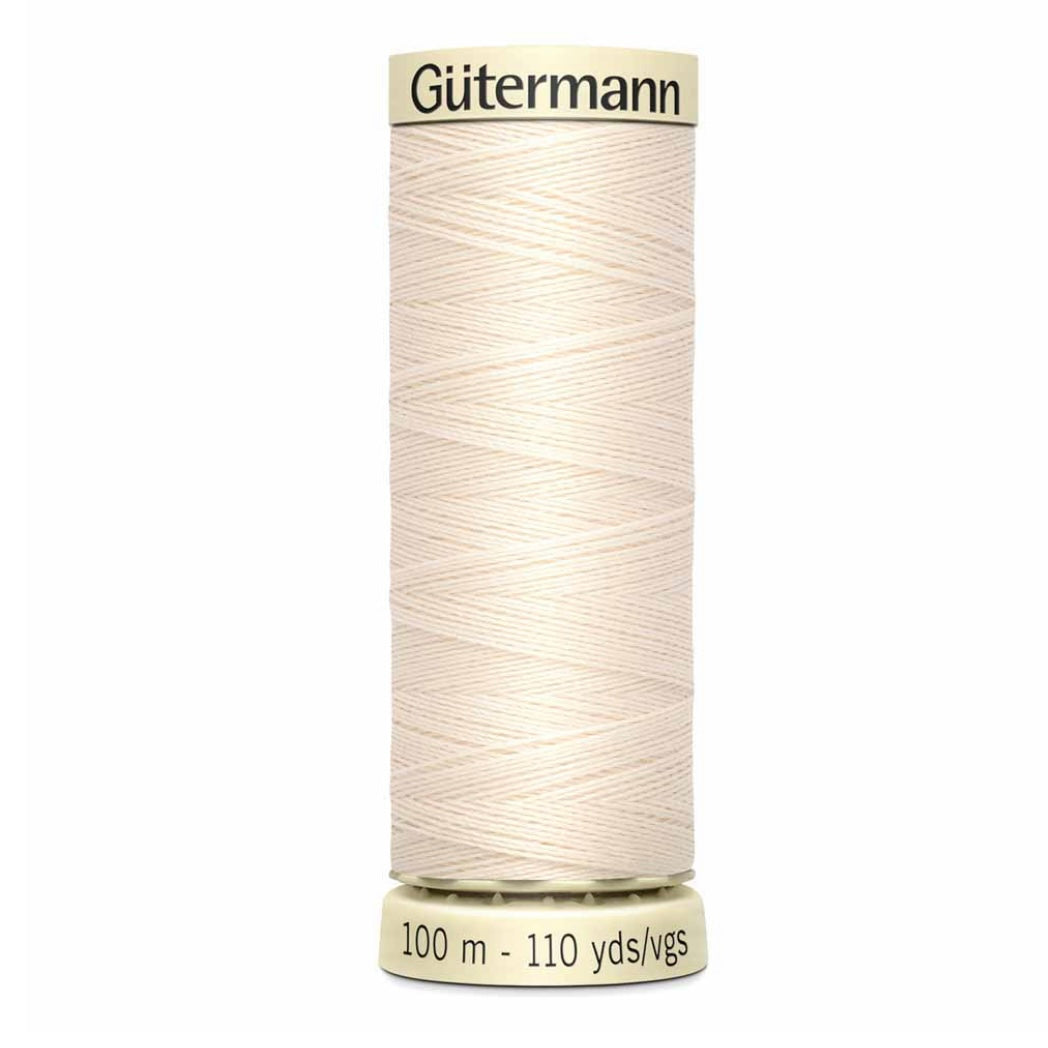 Sew-All Polyester Thread - Gütermann - Col. 22 / Eggshell