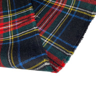 Wool Plaid - Black/Red/Green/White/Yellow/Blue