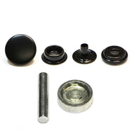Heavy Duty Snaps with Tool - 15mm (5/8″) - 8 sets - Silver