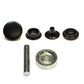 Heavy Duty Snaps with Tool - 15mm (5/8″) - 8 sets - Silver