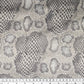 Printed Stretch Silk Charmeuse - Snake - Grey