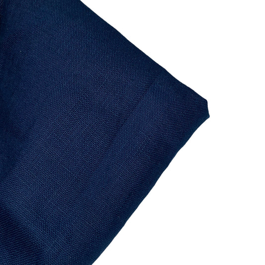 Medium Weight Linen - 5oz - Navy