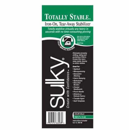 Totally Stable - Black - 20cm x 11m (8″ x 12yd) roll