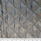 Double Sided Quilted Nylon - Squares - Black