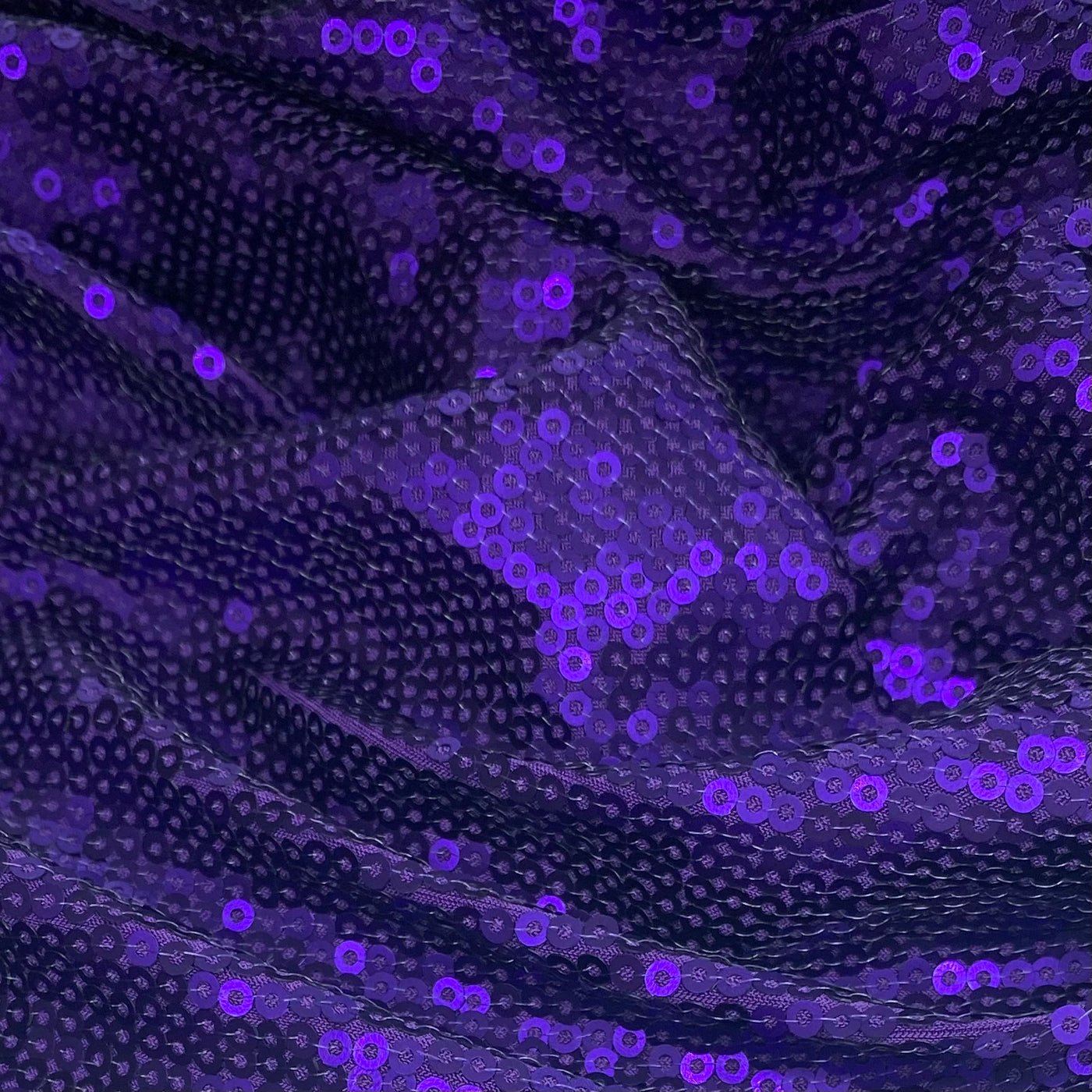 Sequin Knit - 60”- Purple