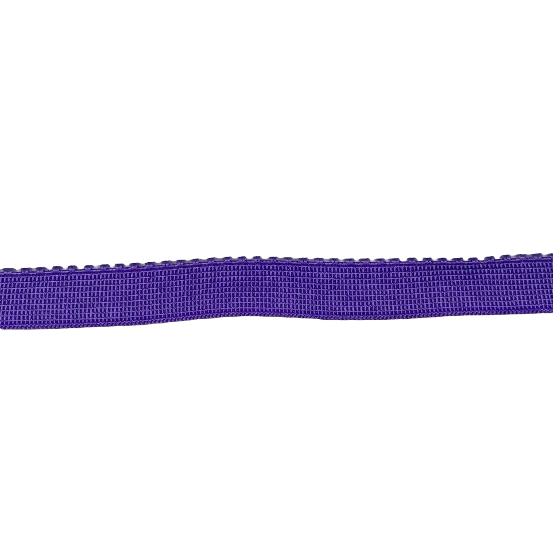 Picot Edge Decorative Elastic - Soft Back - 13mm - By the Yard - Purple