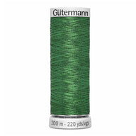 Dekor Metallic Thread - 200m - Grey