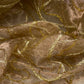 Embroidered Silk Organza - 52” - Gold