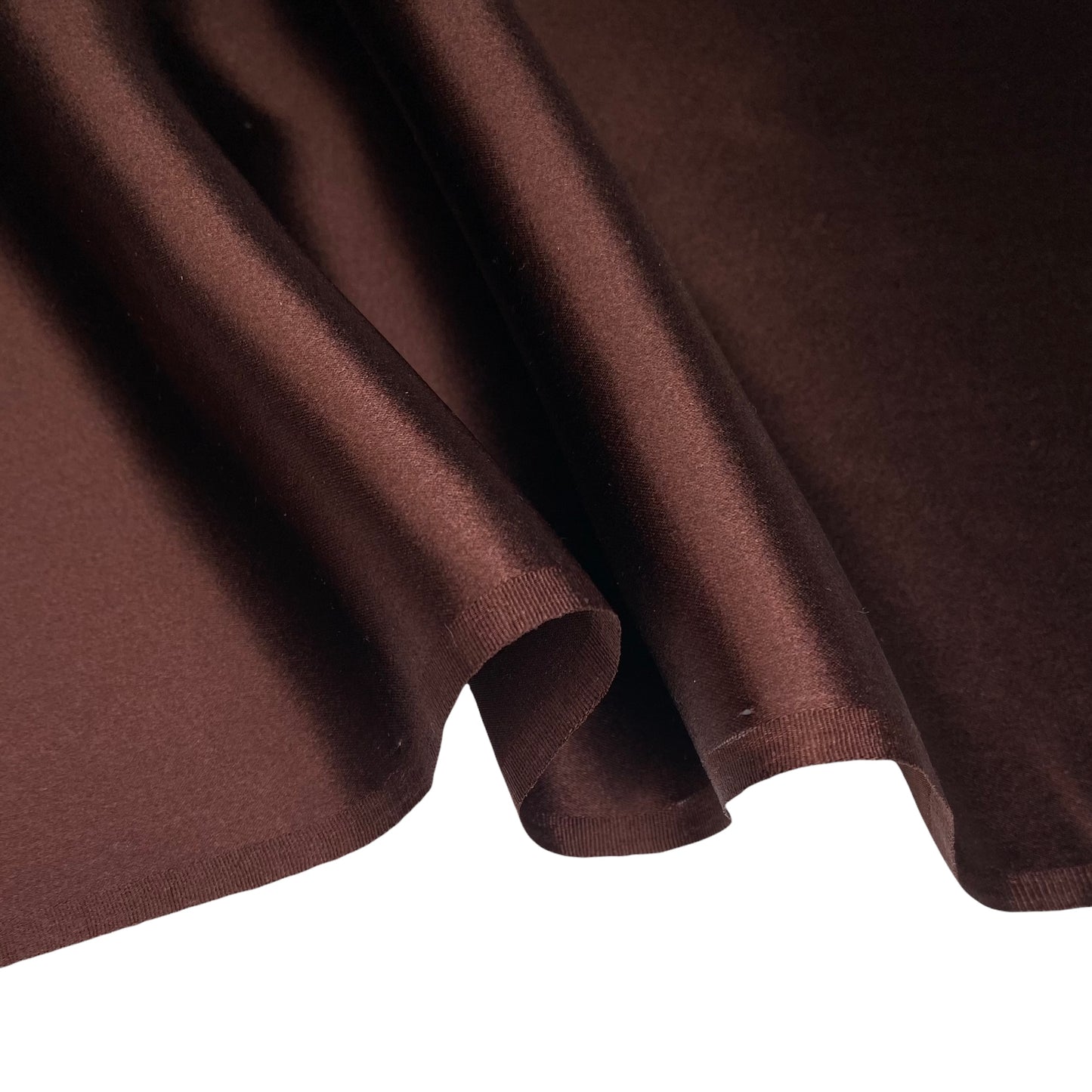 Mulberry Silk Charmeuse - 54” - Brown
