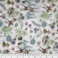 Quilting Cotton - Bambi & Friends - Remnant
