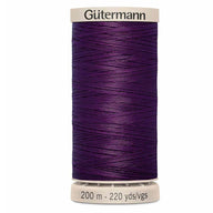 Cotton Hand Quilting 50wt Thread - 200m - Grape