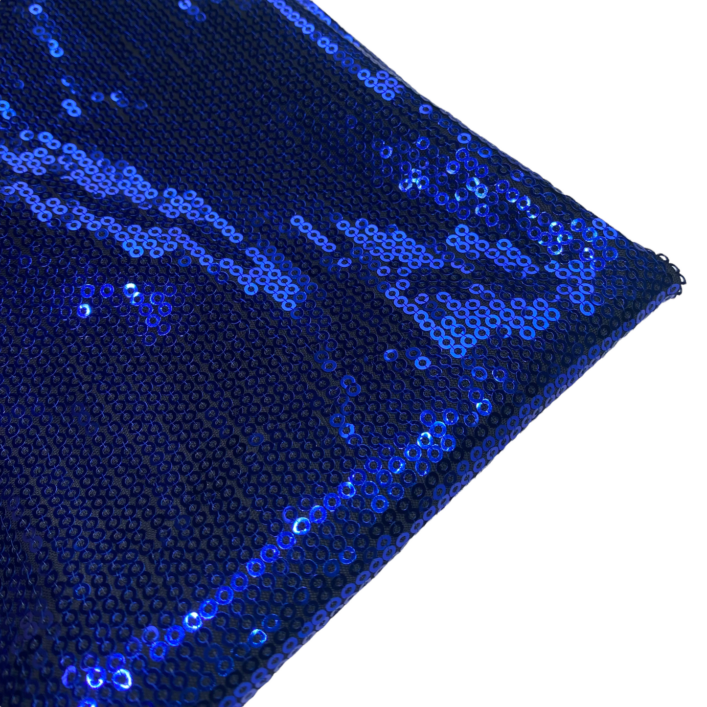 Sequin Knit - 56”- Blue/Black – King Textiles