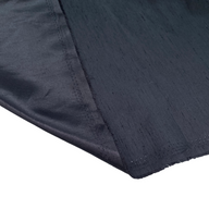 Polyester Shantung Satin - 58” - Black