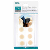 Light Self-Gripping Fasteners Small Dots - 14mm / 1/2” - Beige - 8 sets