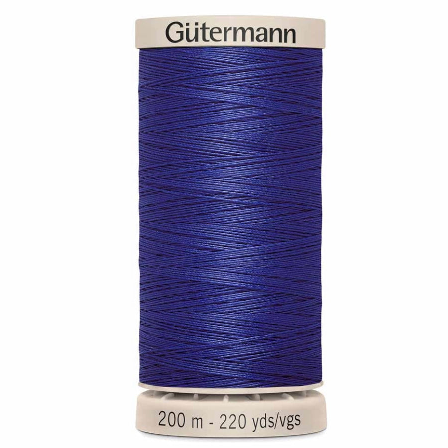 Cotton Hand Quilting 50wt Thread - 200m - Dark Navy