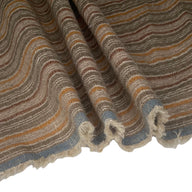 Striped Medium Weight Linen - Brown