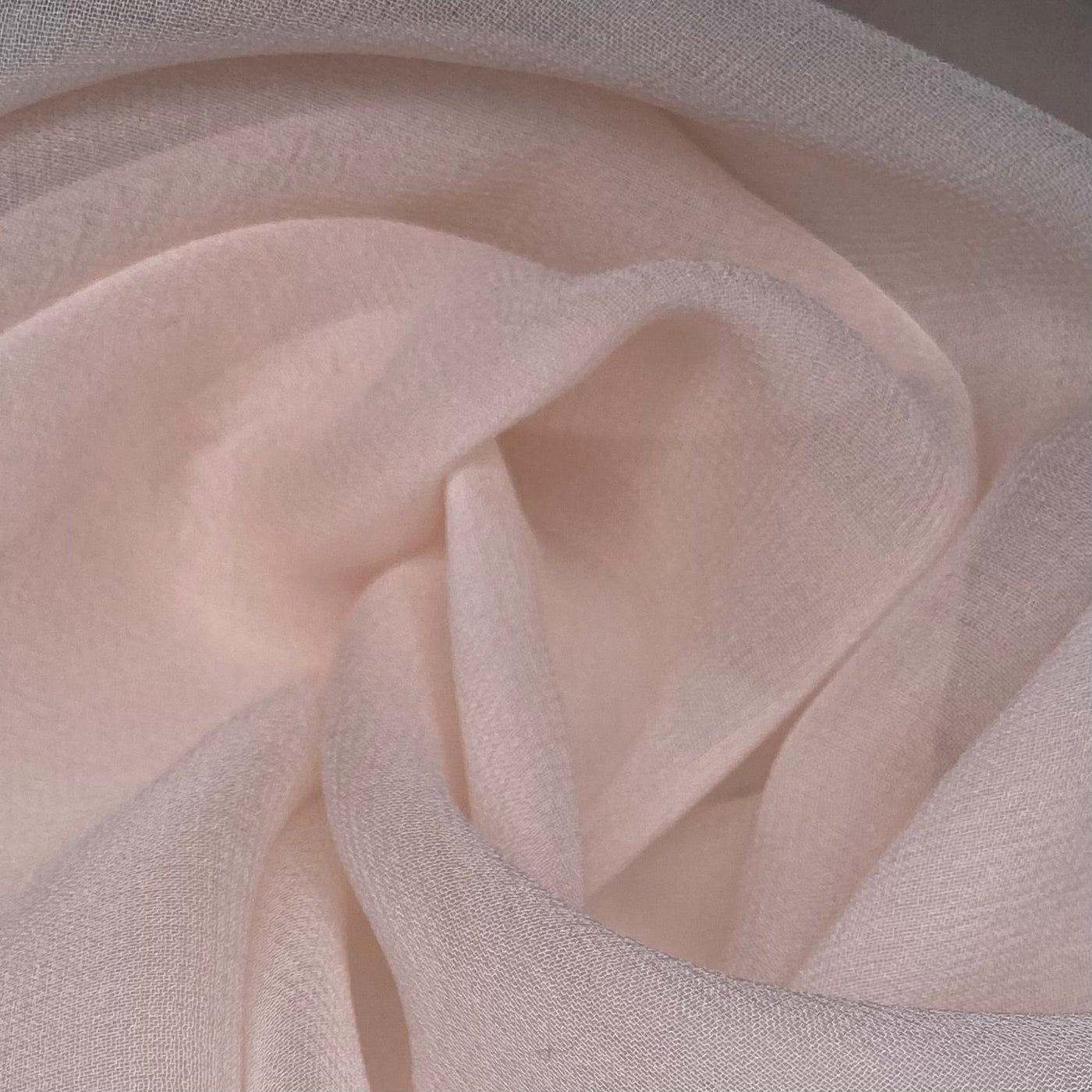 Silk Chiffon - 44” - Blush Pink