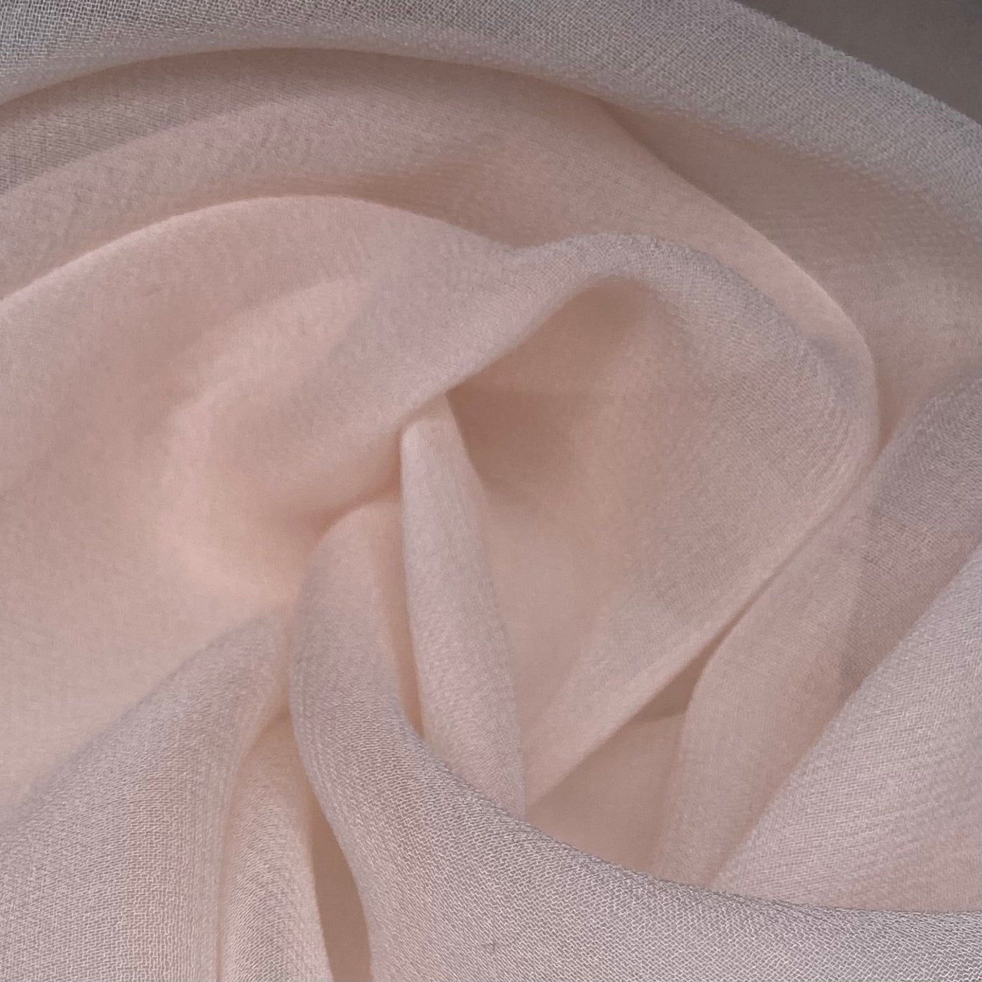 Silk Chiffon - 44” - Blush Pink