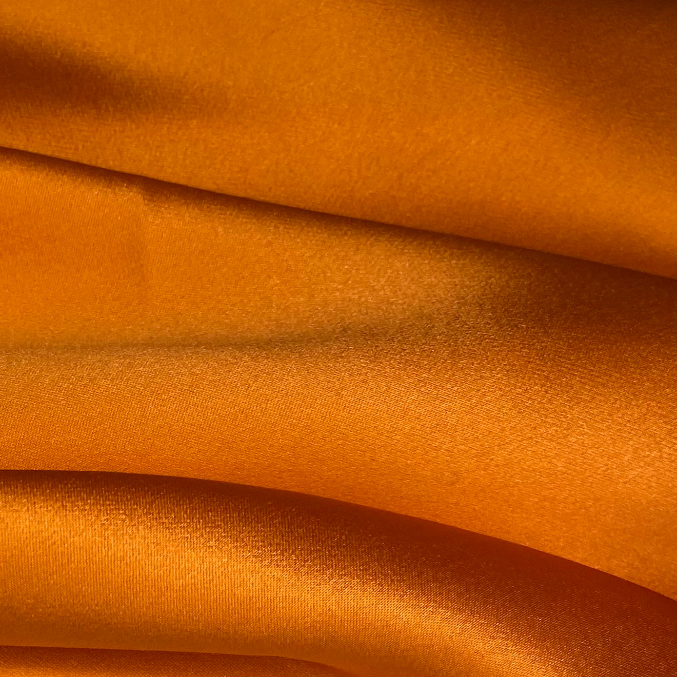 Mulberry Silk Charmeuse - Orange