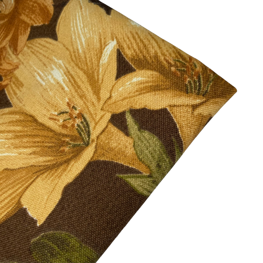 Tropical Indoor/Outdoor Upholstery - 56” - Brown