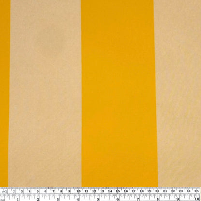 Sunbrella Striped Woven Upholstery - 48” - Yellow