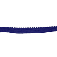 Picot Edge Decorative Elastic - Soft Back - 10mm - By the Yard - Light Blue