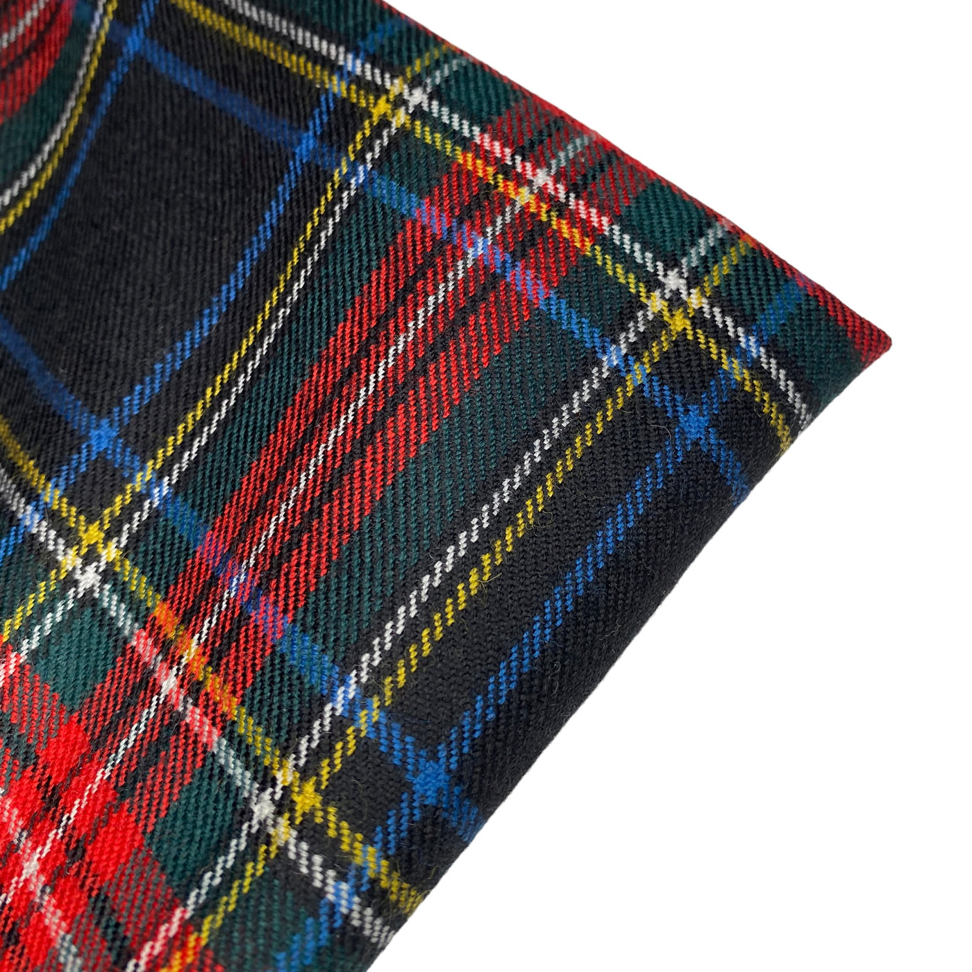 Wool Plaid - Black/Red/Green/White/Yellow/Blue