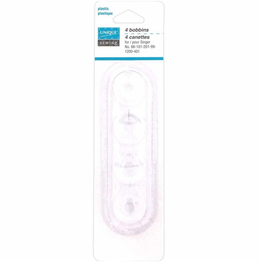 Plastic Bobbins - Singer Machine Class 66 - 4pcs