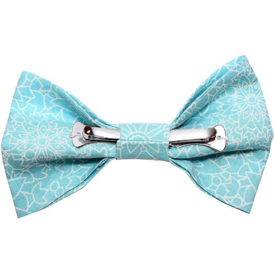 Bow Tie Clip - 7cm (2 3/4”) - Silver - 1pc