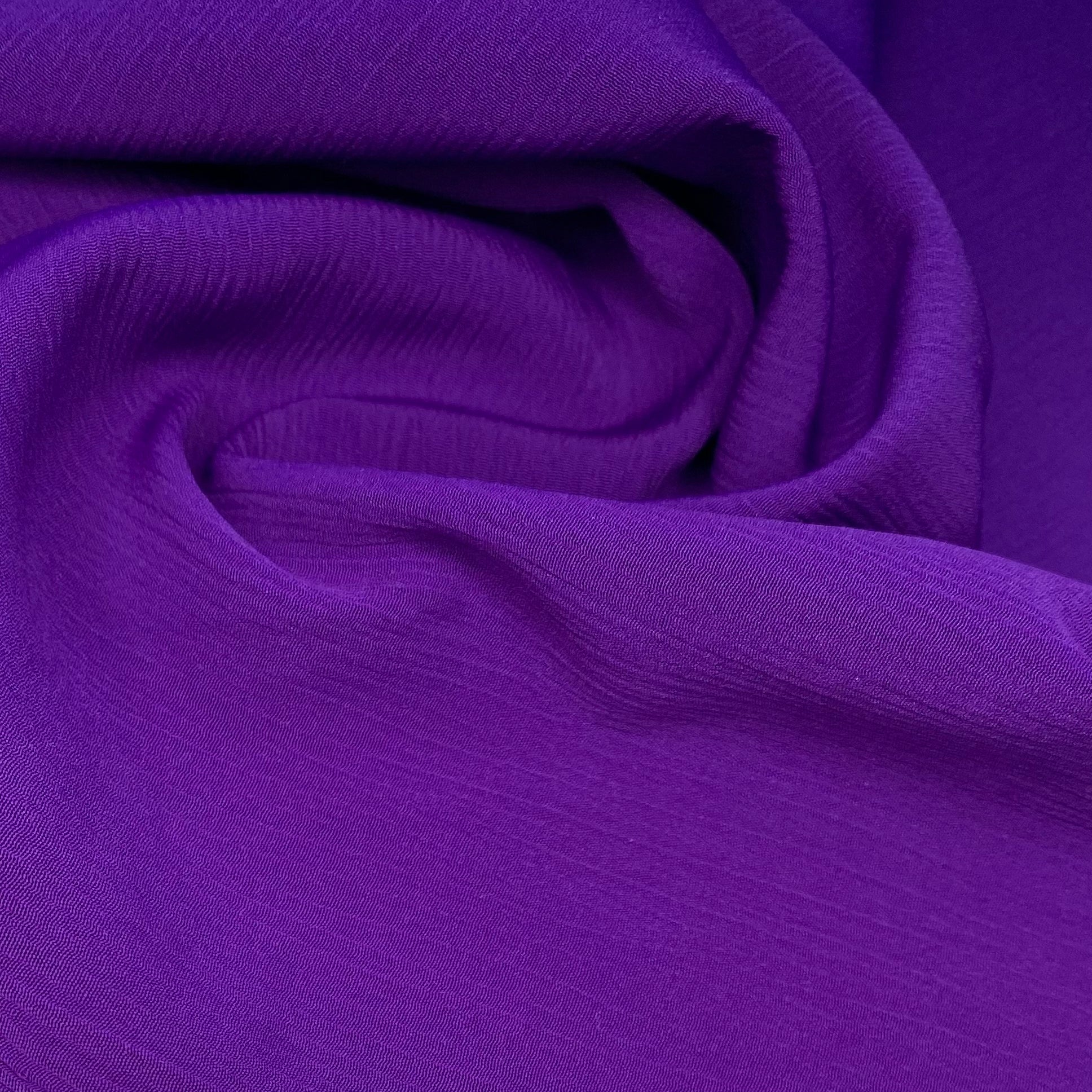 Crinkled Polyester - Hydrangea