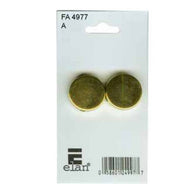 Buttons to Cover - 18mm - Gold - 1 set