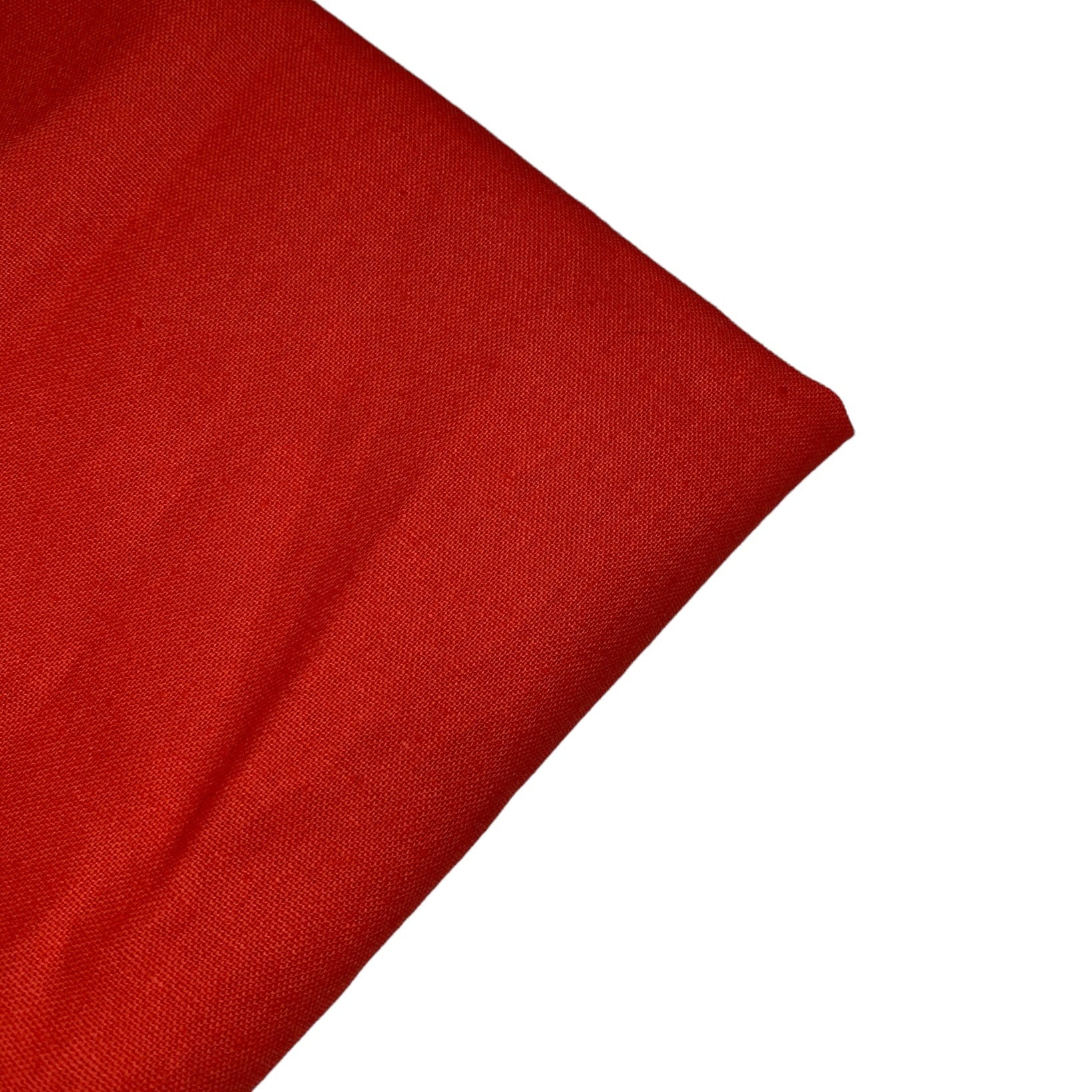 Cotton/Linen Blend - Orange