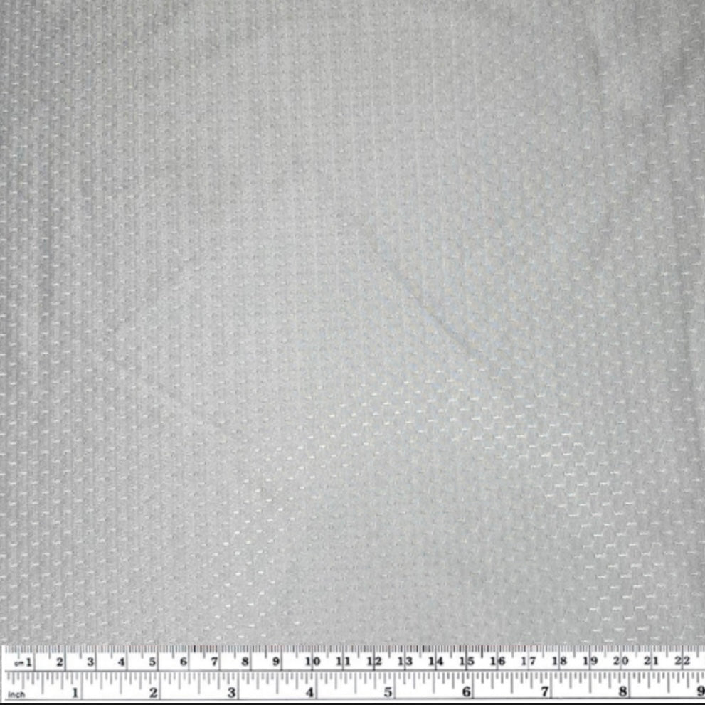 Athletic Jersey Mesh - White