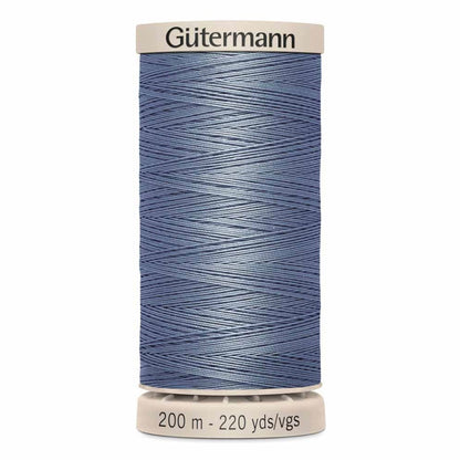 Cotton Hand Quilting 50wt Thread - 200m - Light Slate
