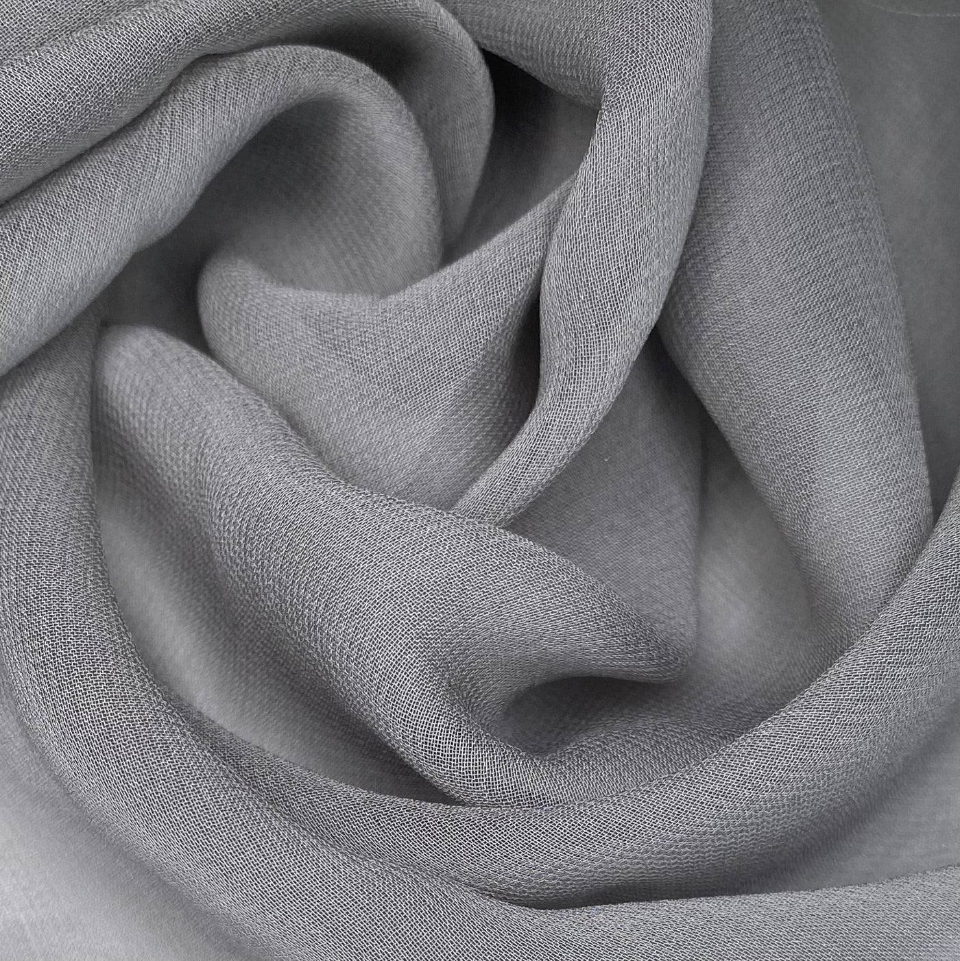 Silk Chiffon - 44” - Grey