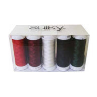 Rayon Thread Pack of Top 10 Solid Colours