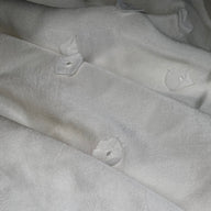 Flower Silk Charmeuse - White