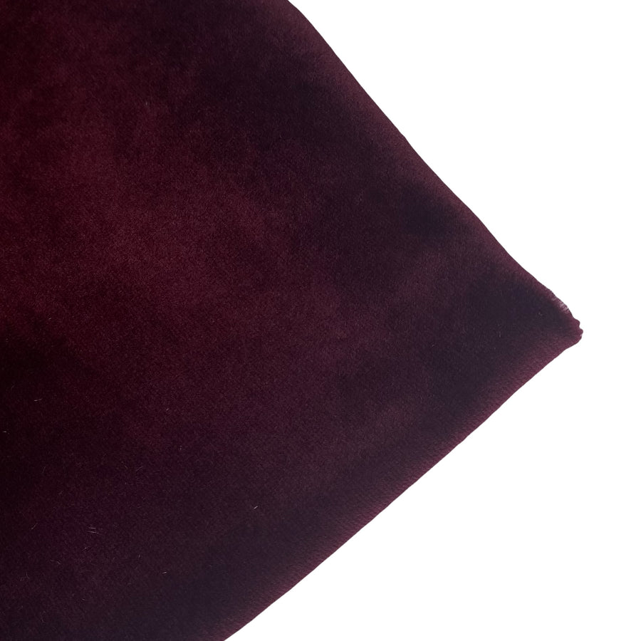 Stretch Velvet - Burgundy