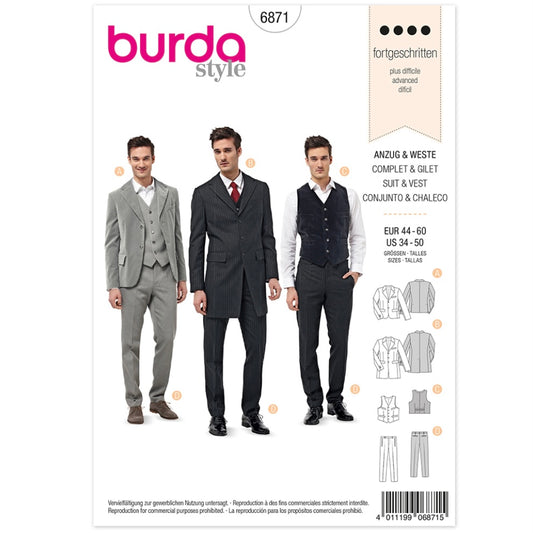 Suit Pattern - 6871