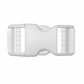 Double Adjust Parachute Buckle - Plastic - 25mm (1″) - White