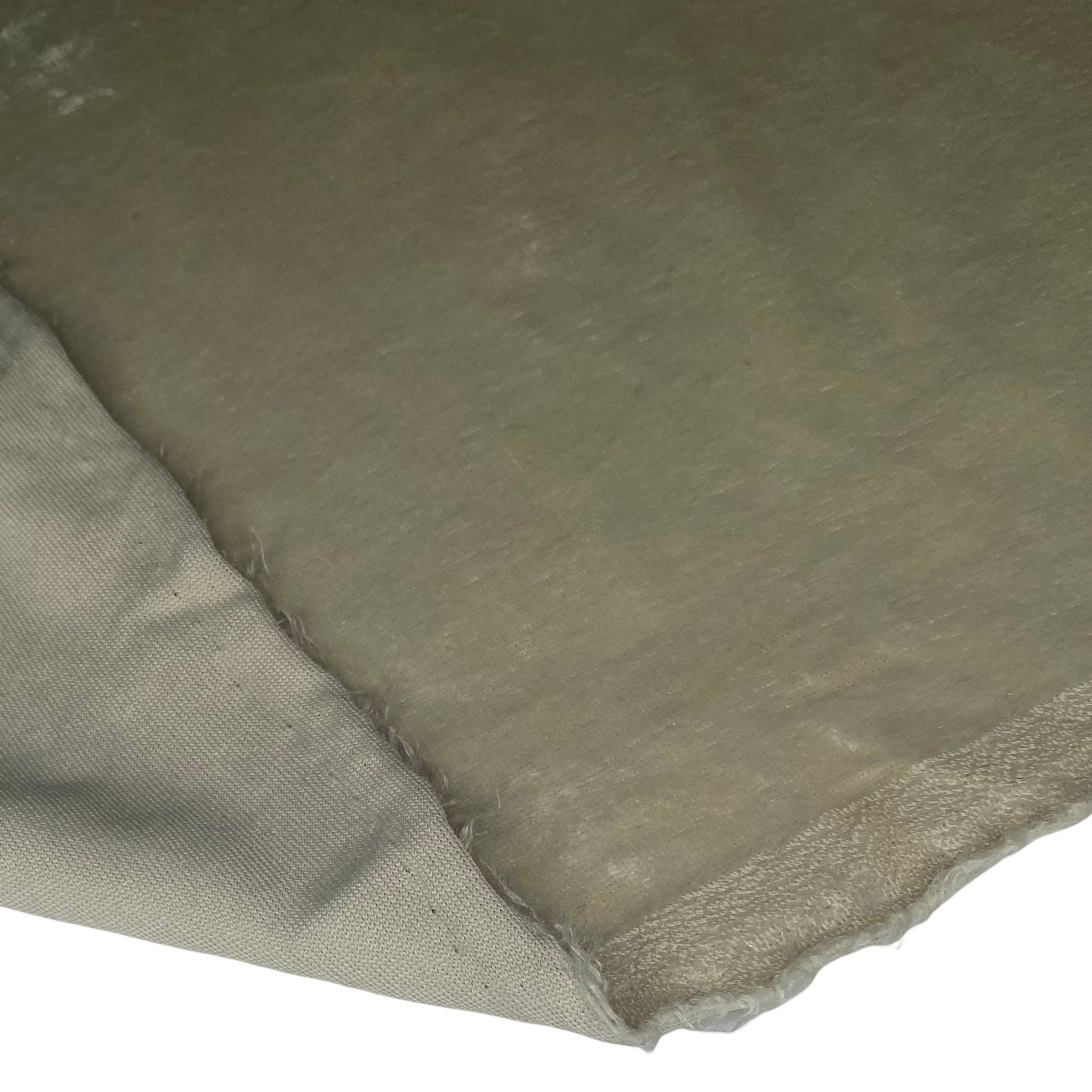 Crushed Stretch Velvet - Beige
