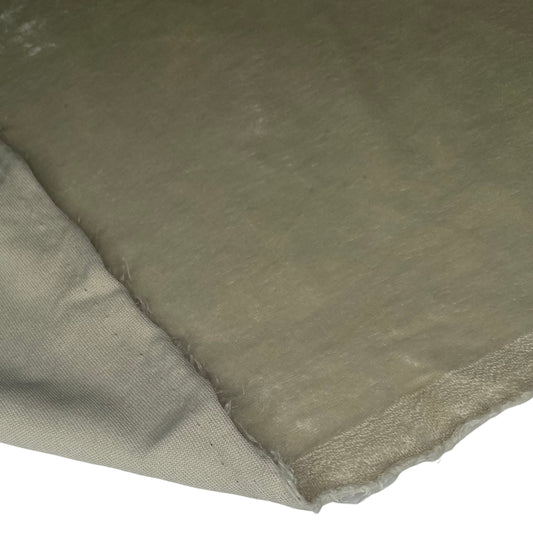 Crushed Stretch Velvet - Beige