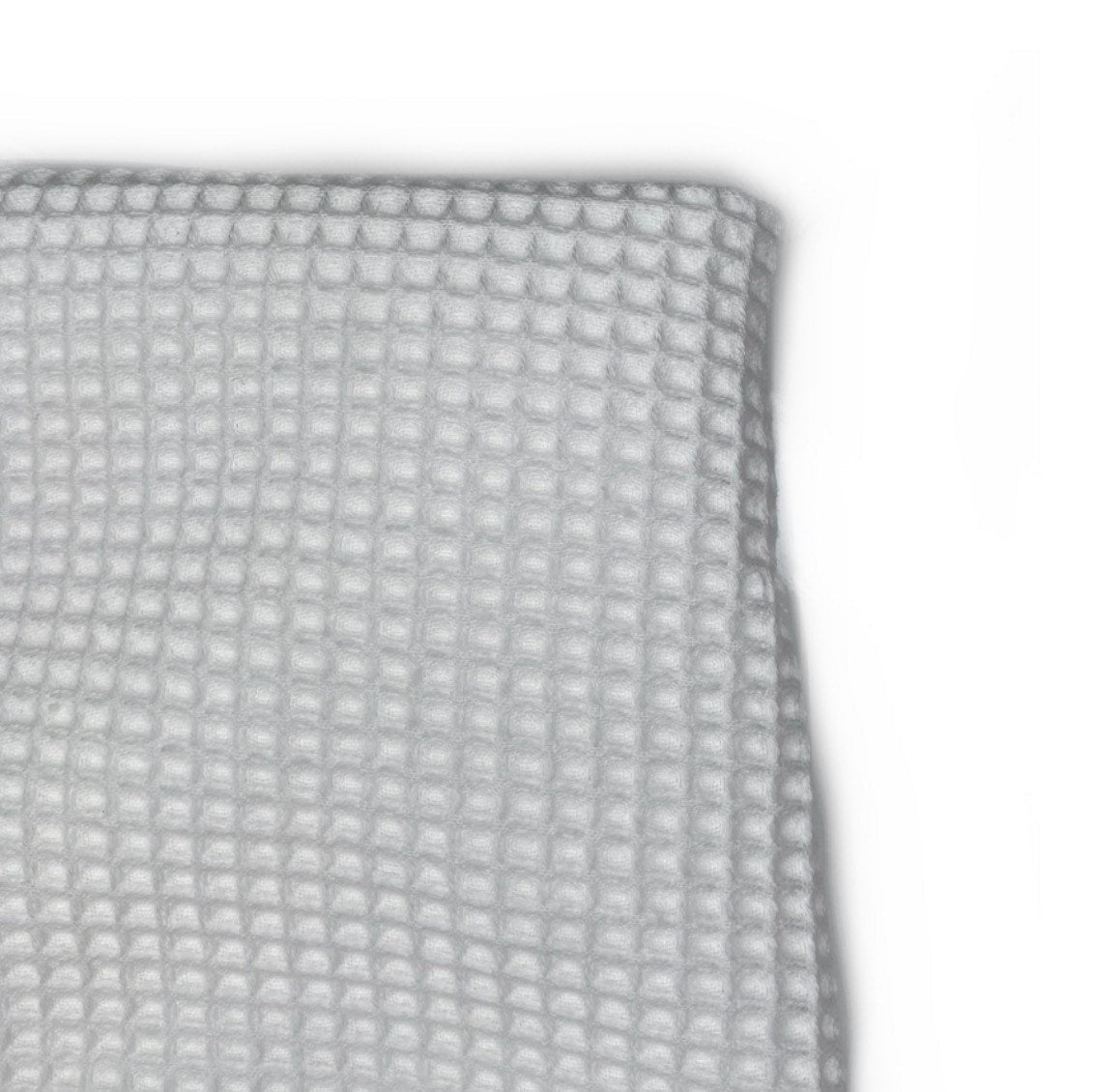 Waffle Weave Cotton - Unwashed - 44” - White