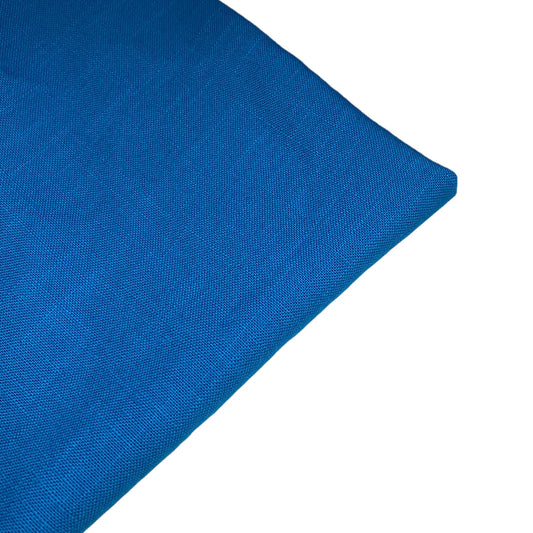 Cotton/Linen Blend  - Blue