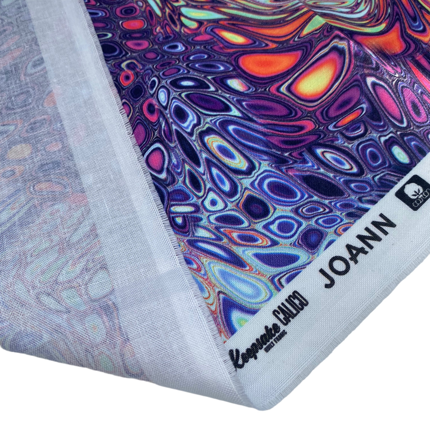 Quilting Cotton - Psychedelic Water Colour Print