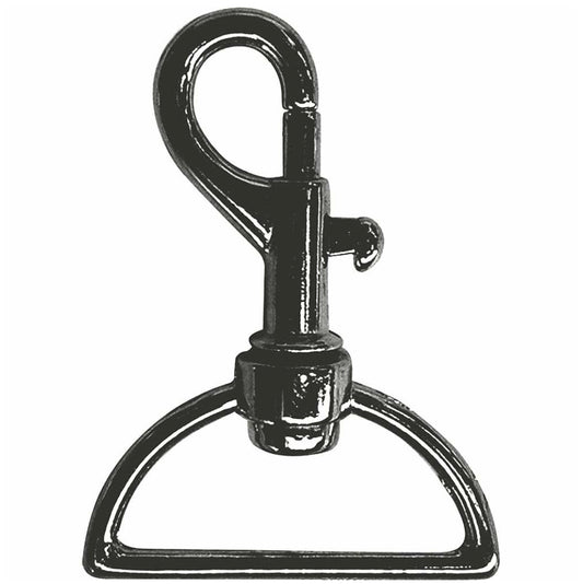 Swivel Hook - 38mm (1 1/2″) - Gunmetal - 1pc