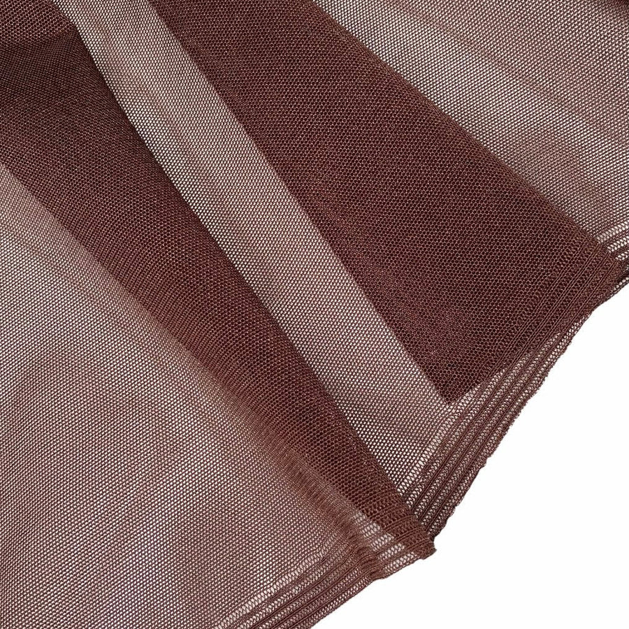 Stretch Mesh - Power Mesh - Brown